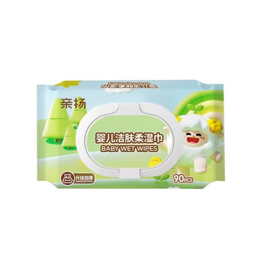 亲扬牌婴儿洁肤柔湿巾90片 商品图0