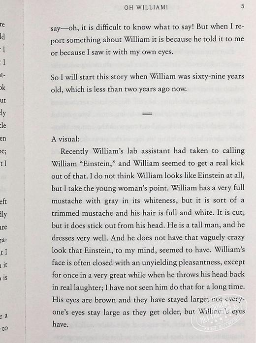【中商原版】哦 威廉 英文原版 Oh William 伊丽莎白 斯特劳特 Elizabeth Strout 2022布克奖长名单 商品图4