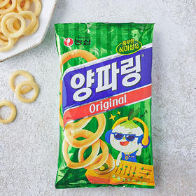 韩国食品农心洋葱圈原味膨化食品80g/袋