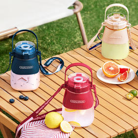 摩飞电器（Morphyrichards）二代榨汁杯榨汁桶家用榨汁机迷你果汁机多功能冷萃杯胖吨桶MR9806