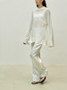 Viktoria Chan | SS23030 Nika satin trousers[ 阔腿裤 黑 / 白 ] 商品缩略图6