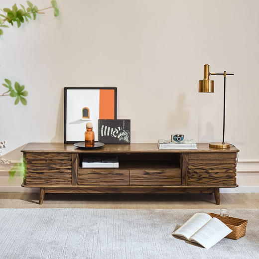 喜梦宝电视柜储物柜小户型墙柜现代客厅家具 商品图0