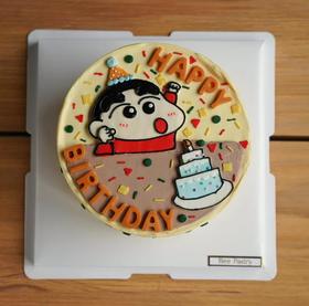 蜡笔小新D款 手绘