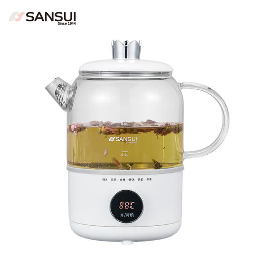 山水（SANSUI）多功能养生壶  KT-900 白色 商品图0