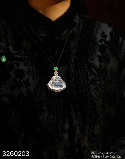 玻璃佛公吊坠【3260203】具体价格微信咨询 商品图4