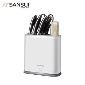 山水（SANSUI）多功能杀菌刀筷架 SDJ-X01C 白色