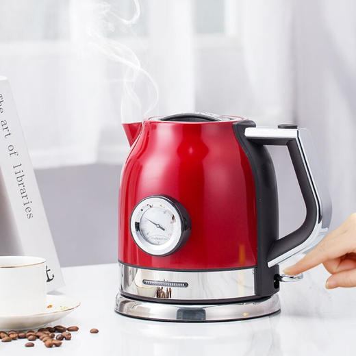 山水（SANSUI）电热水壶XY-18B35 红色 商品图6
