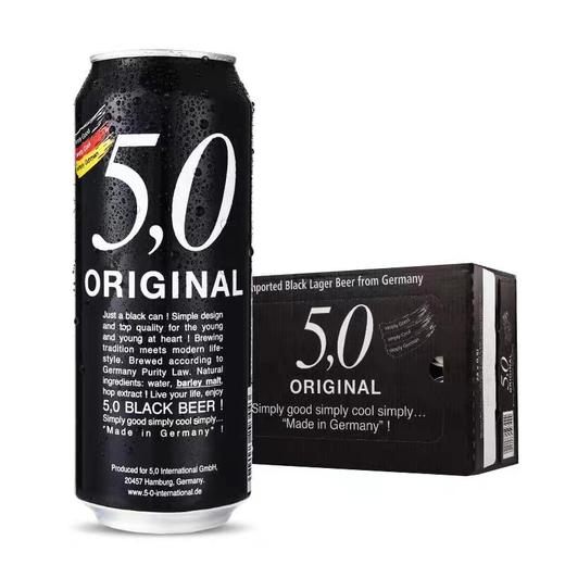 奥丁格5.0黑啤啤酒500ml 商品图4