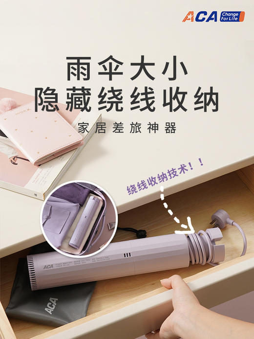 【便捷式！高颜值  多功能烘干机】定时家用干衣架宿舍干衣机小型旅行衣物烘干机 商品图3