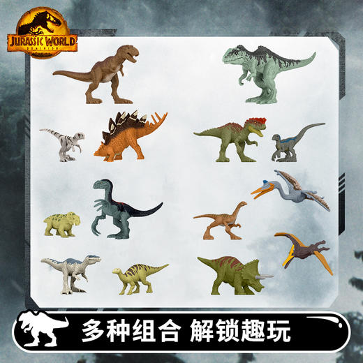 T侏罗纪GWP38侏罗纪世界迷你恐龙盲包盒系列 商品图2