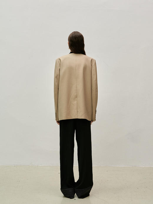 Viktoria Chan | SS23078 Ronja flowy trousers [长裤 黑 ] 商品图5