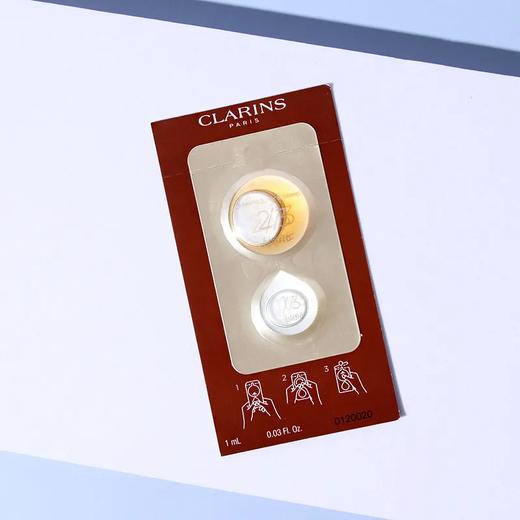 【爆款超低价预售 急单慎拍】娇韵诗双萃焕活双管精华黄金双瓶0.9ml 保湿修护滋润小样 商品图0