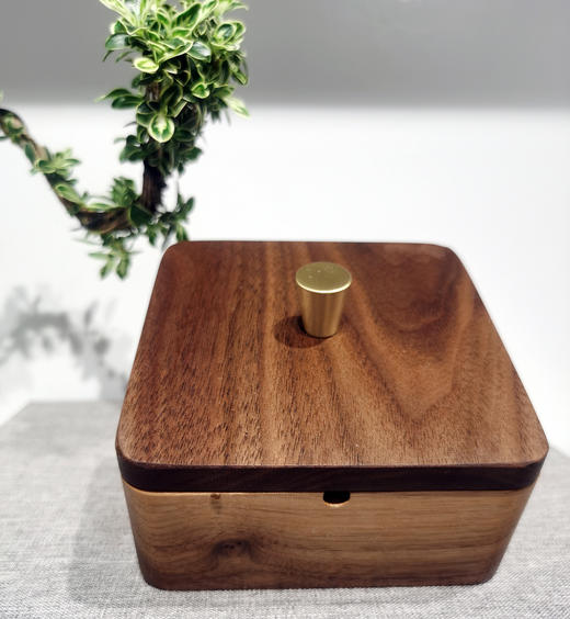 烟灰缸°胡桃木 商品图2