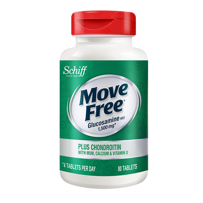 Move Free维骨力高钙氨糖80粒