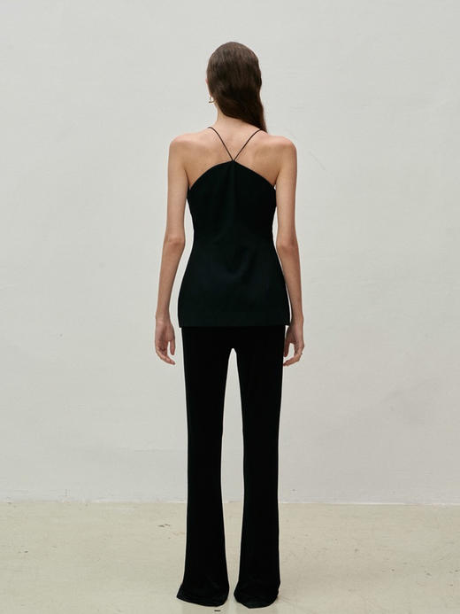 Viktoria Chan | SS23074 Stina bold strap top [吊带露背上衣 黑 / 米白 ] 商品图7