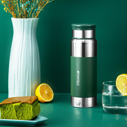 山水（SANSUI）真空电热杯  粉红色 商品图5