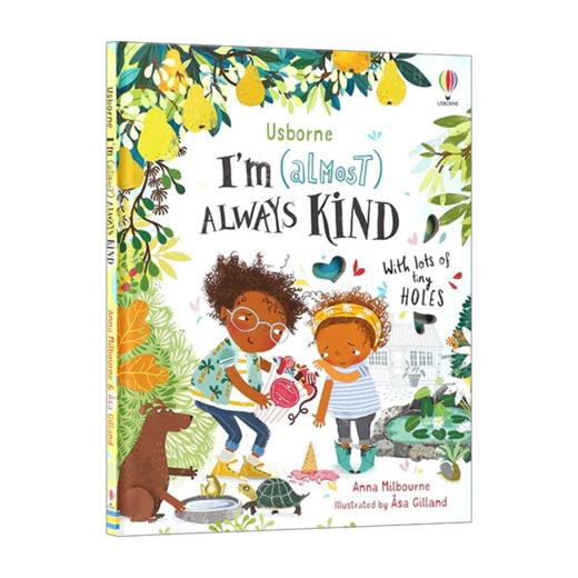 英文原版绘本 I'm almost always kind 我总是很善良 精装 Usborne出品 洞洞书 幼儿情商情绪管理故事书 亲子读物 英文版 进口书籍 商品图1