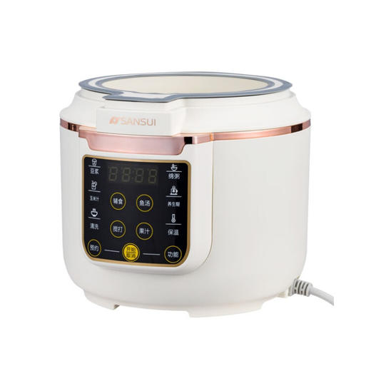 山水（SANSUI） 轻音破壁机 SJ-5219 浅黄色 商品图2