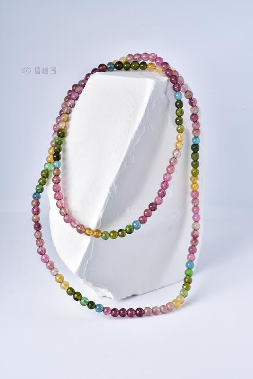 【虹彩】彩虹碧玺多圈手串    CB230307602 商品图5