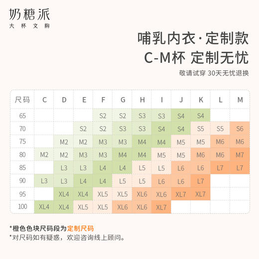 奶糖派大胸哺乳内衣孕哺定制款产后喂奶专用聚拢防下垂大码背心式 商品图3