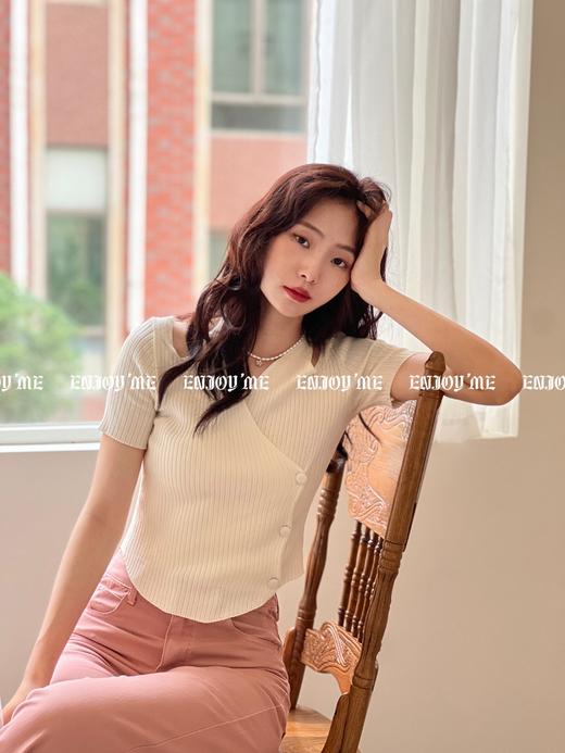【门店同款】夏季挂脖侧排扣针织衫 150627028 商品图5