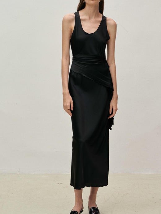 Viktoria Chan | SS23016 Shelby silk dress [ 背心连衣裙 宝蓝 / 黑 ] 商品图8
