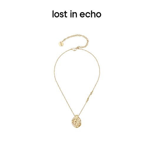 lost in echo设计师品牌外星遗迹出土银币吊饰项链男女同款锁骨链 商品图4