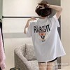 2023春夏季新款100%纯棉短袖ins风潮流情侣印花t恤美式街头百搭 商品缩略图11