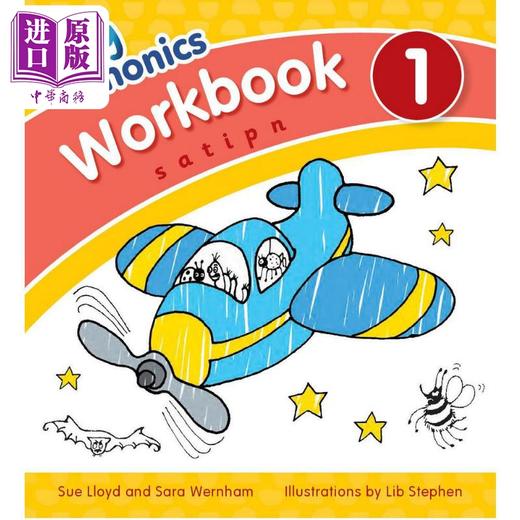 【中商原版】Jolly Phonics Workbook 1 NEW EDITION 快乐自然拼读练习册1 新版 英文原版 进口图书 教材教辅参考书 商品图0