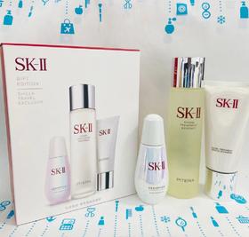 SK2三件套（小灯泡75ml+神仙水250ml+洗面奶120g）（095531）