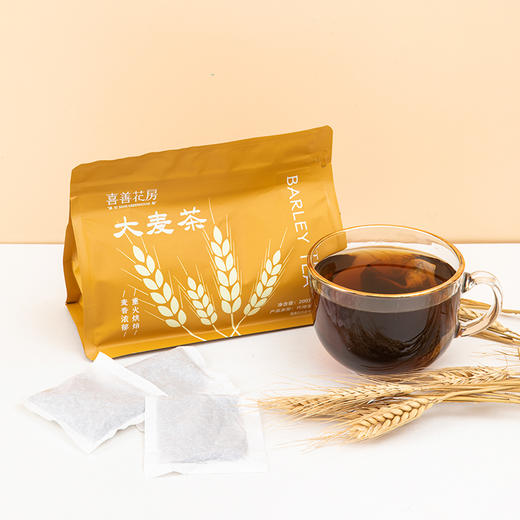 喜善花房 大麦茶 3袋装 200g*3 商品图3