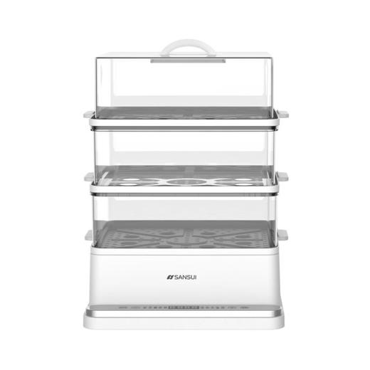 山水（SANSUI） 多功能三层电蒸锅 SZG60K 白色 商品图0