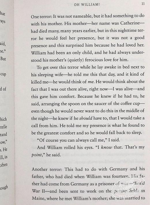 【中商原版】哦 威廉 英文原版 Oh William 伊丽莎白 斯特劳特 Elizabeth Strout 2022布克奖长名单 商品图7