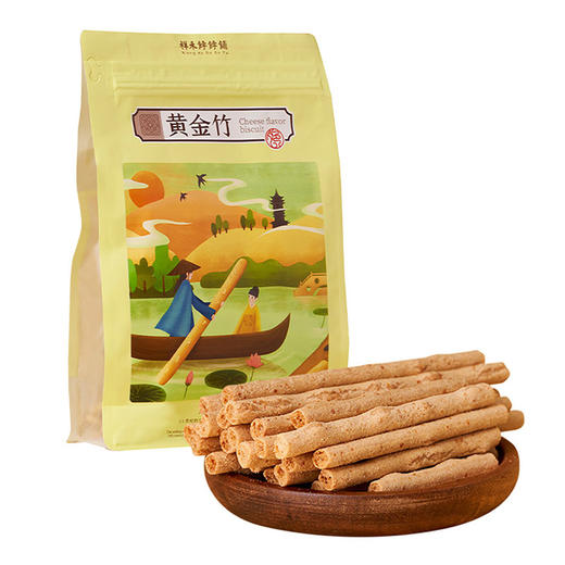 【老字号】祥禾饽饽铺 芝士脆（黄金竹） 100g/100*3 商品图4