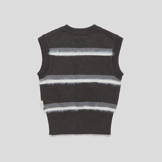 GOODBAI GOODEES 复古条纹针织背心 商品图3