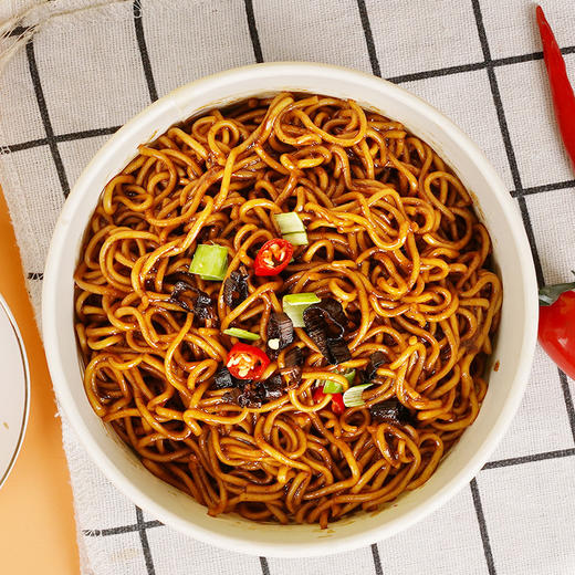 【越拌越香】上海葱油拌面95g*6桶 方便面泡面葱油面拌面整箱零食粮油米面 商品图1