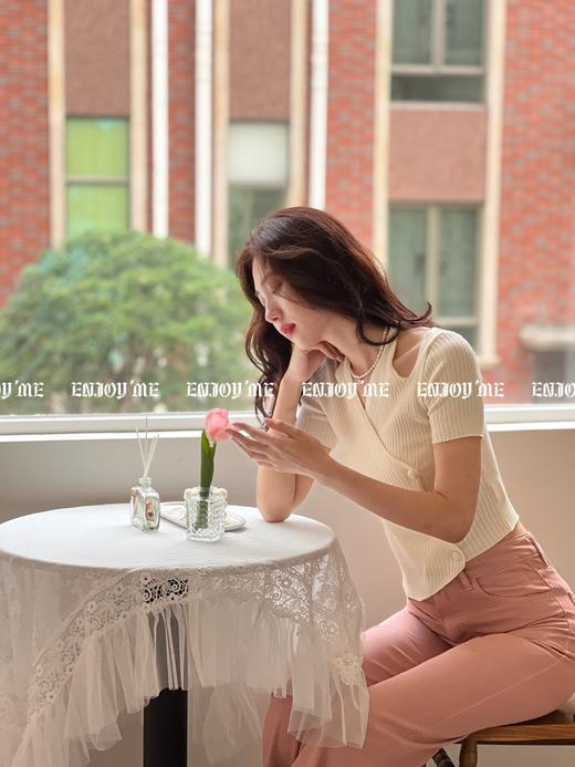 【门店同款】夏季挂脖侧排扣针织衫 150627028 商品图6