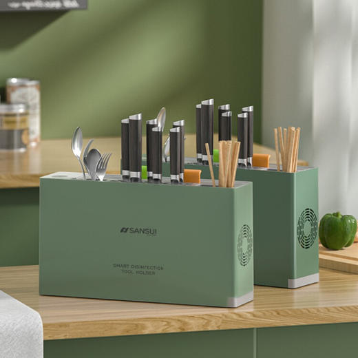 山水（SANSUI）刀架消毒机 SDJ-X02D 绿色 商品图1