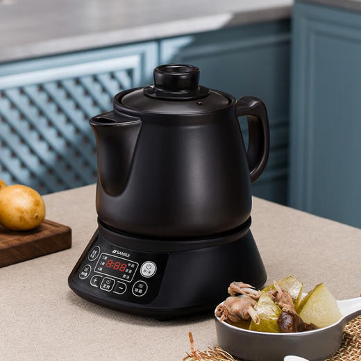 山水（SANSUI） 多功能养生壶 SYH-2531 黑色 商品图1