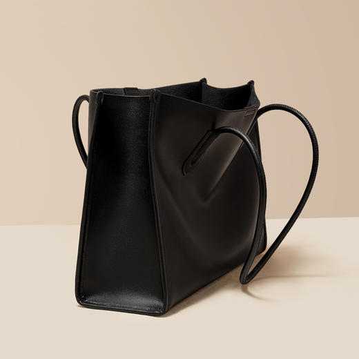 Safiya/索菲娅二层牛皮2023新款托特包单肩包包女式手提包女包 SF900285Y 商品图0