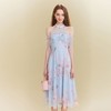 BeQueenStory【仙女下凡】古典温婉轻奢新中式印花连衣裙女2023春季新款 商品缩略图0
