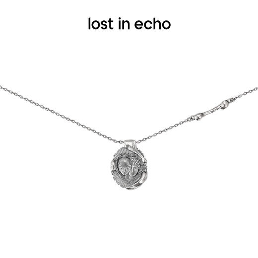 lost in echo设计师品牌外星遗迹出土银币吊饰项链男女同款锁骨链 商品图0