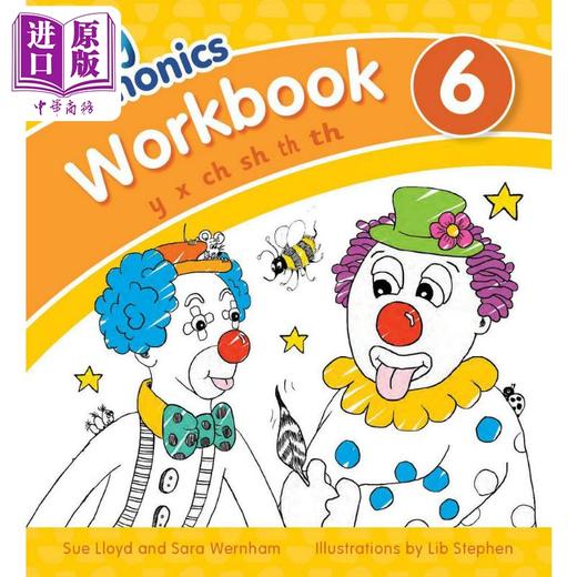 【中商原版】Jolly Phonics Workbook 6 NEW EDITION 快乐自然拼读练习册6 新版 英文原版 进口图书 教材教辅参考书 商品图0