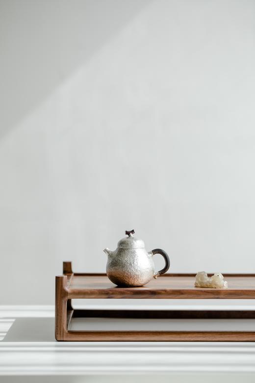 【采购专享】锤印葫芦银壶 商品图3