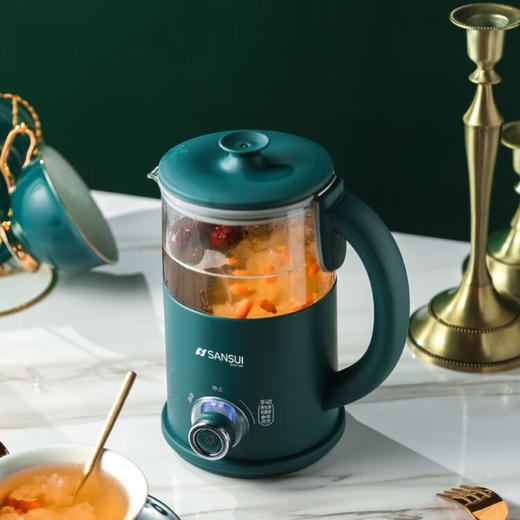 山水（SANSUI）养生壶mini  YD703 绿色 商品图1