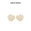 [捡漏价]lost in echo设计师款外星遗迹系列麦田爱心单圈耳环大圈圈环耳环 商品缩略图4