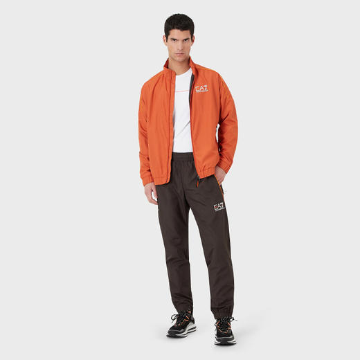 EMPORIO ARMANI EA7 阿玛尼 男士 VENTUS7 技术面料字母徽标印花圆领短袖T恤 白色 3RPT30 PJEMZ 1100 商品图3