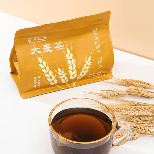 喜善花房 大麦茶 3袋装 200g*3 商品图2