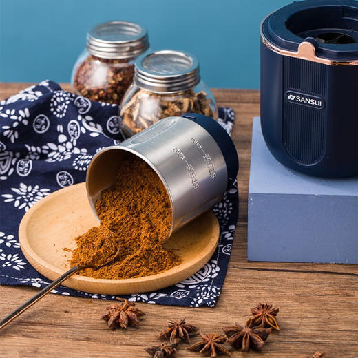 山水（SANSUI） 磨粉机（分体式）SMF-M07 深蓝色 商品图4