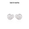 [捡漏价]lost in echo设计师款外星遗迹系列麦田爱心单圈耳环大圈圈环耳环 商品缩略图0